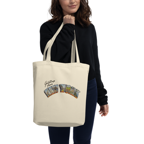 Greetings from New York Eco Tote Bag