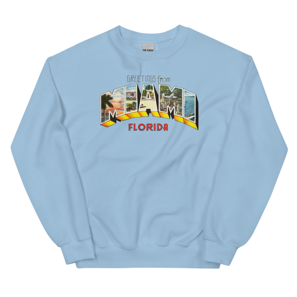 Greetings from Miami, FL Sweatshirt