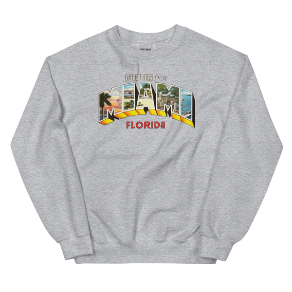 Greetings from Miami, FL Sweatshirt