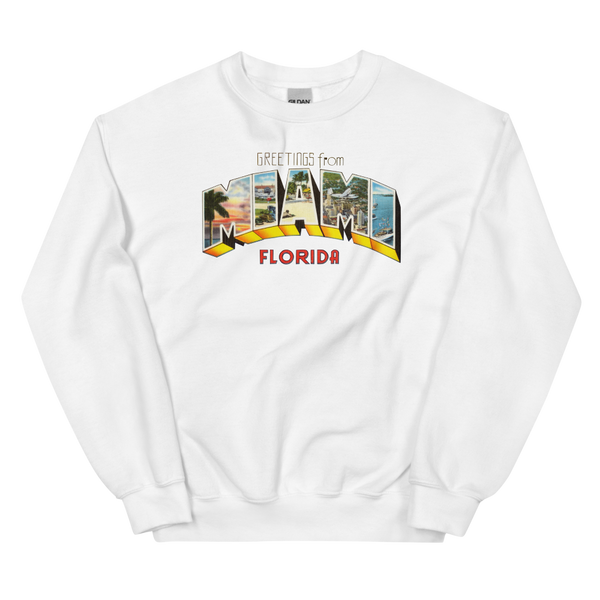 Greetings from Miami, FL Sweatshirt