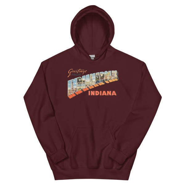 Greetings from Indianapolis, IN Hoodie