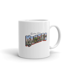 Greetings from Kansas Mug