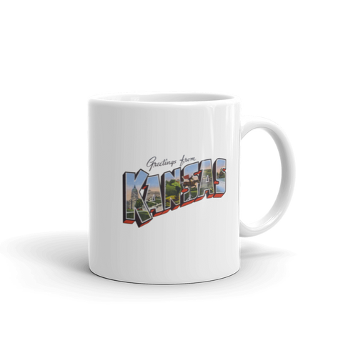Greetings from Kansas Mug