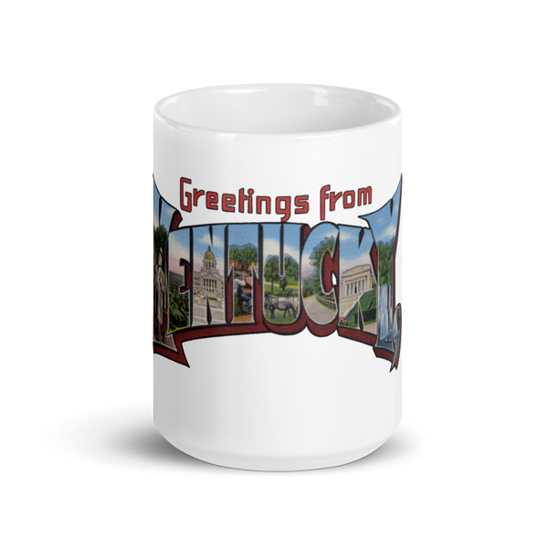 Greetings from Kentucky Mug