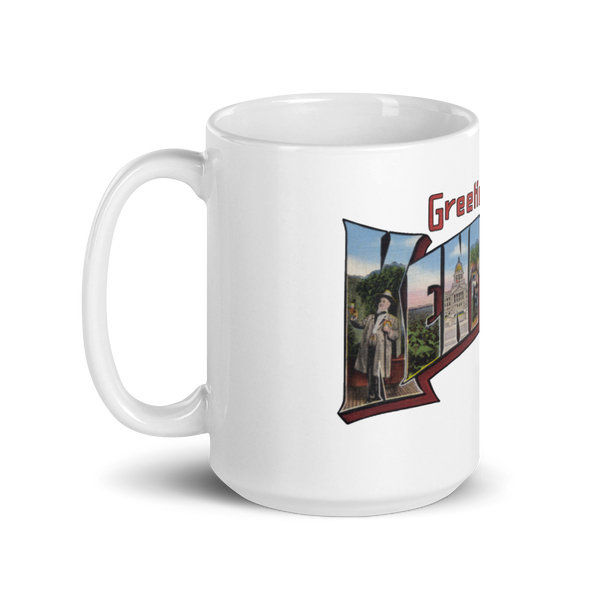 Greetings from Kentucky Mug