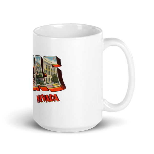 Greetings from Las Vegas, NV Mug